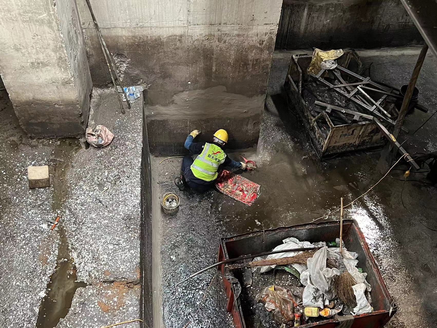 邢台临城县基坑渗漏水堵漏